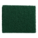 Scrubbing Pads, 14 X 20, Green, 5/carton