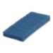 Octopus 102 Medium Duty Cleaning Pad, 5" x 9", Blue, 20/Cart