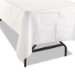 Cellutex Table Covers, Tissue/polylined, 54" X 108", White,