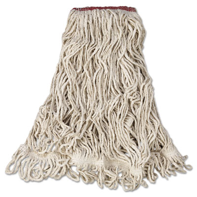 Super Stitch Blend Mop Head,  Cotton/Synthetic, Large, White