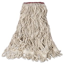 Super Stitch Blend Mop Head,  Cotton/Synthetic, Large, White