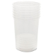 Deli Containers, 32 oz, Clear, Plastic, 50/Pack, 10 Packs/Ca