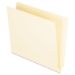 Manila End Tab Folders, 9.5" High Front, Straight 1-Ply Tabs