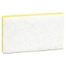 Light-Duty Scrubbing Sponge, #63, 3.6 X 6.1, 0.7" Thick, Yel