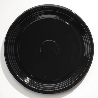 Caterline Casuals Thermoformed Platters, 18" Diameter, Black