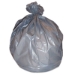 Right Sack Can Liners, 56 gal, 40.64 mic, 44" x 55", Gray, 1