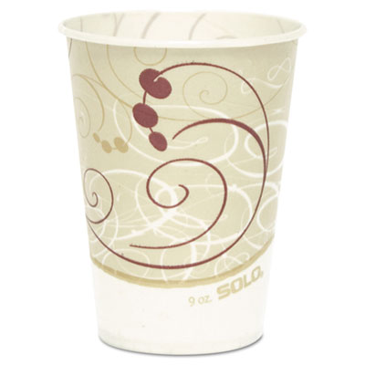 Symphony Design Wax-Coated Paper Cold Cups, ProPlanet Seal,