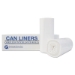 High-Density Commercial Can Liners, 60 gal, 16 mic, 38" x 60