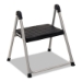 Folding Step Stool, 1-Step, 200 Lb Capacity, 9.9" Working He