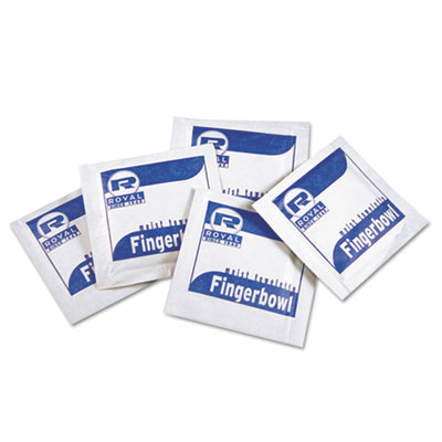 Moist Towelettes, Individually Wrapped, 4 x 6, Lemon Scent,