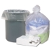 Can Liners, 33 gal, 11 mic, 33" x 40", Natural, 10 Bags/Roll