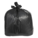 Low-Density Can Liners, 60 gal, 2.4 mil, 38" x 58", Black, F