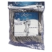 Reflections Heavyweight Plastic Utensils, Fork, Silver, 40/P