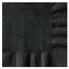 Embossed Beverage Napkins, 1-Ply, 10 x 10, Black, 1,000/Cart