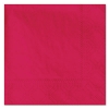 Embossed Beverage Napkins, 2-Ply, 9.5 x 9.5, Red, 1,000/Cart