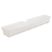 Footlong Hot Dog Tray, 10.25 x 1.5 x 1.25, White, Paper, 500