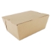 ChampPak Carryout Boxes, #4, 7.75 x 5.5 x 3.5, Brown, Paper,