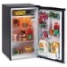4.4 Cf Refrigerator, 19 1/2"w X 22"d X 33"h, Black/stainless