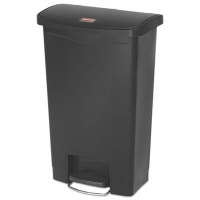 Slim Jim Streamline Resin Step-On Container, Front Step Styl