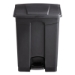 Large Capacity Plastic Step-On Receptacle, 17 gal, Plastic,