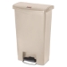 Streamline Resin Step-On Container, Front Step Style, 13 gal