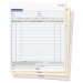 Purchase Order Book, 22 Lines, Three-Part Carbonless, 8.38 x