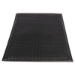 Soft Step Supreme Anti-Fatigue Floor Mat, Rectangular, Black