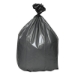 Can Liners, 60 gal, 1.55 mil, 39" x 56", Gray, 10 Bags/Roll,