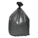 Can Liners, 45 gal, 1.55 mil, 39" x 46", Gray, 10 Bags/Roll,