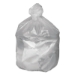 Waste Can Liners, 16 gal, 6 mic, 24" x 31", Natural, 50 Bags