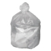 Waste Can Liners, 56 gal, 14 mic, 43" x 46", Natural, 20 Bag
