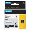 Rhino Permanent Vinyl Industrial Label Tape, 1" X 18 Ft, Whi