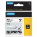 Rhino Permanent Vinyl Industrial Label Tape, 1" X 18 Ft, Whi
