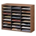 Literature Organizer, 24 Letter Compartments, 29 x 11.88 x 2