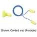 E-A-Rsoft Yellow Neons Soft Foam Earplugs, 33 dB NRR, One Si