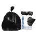 High-Density Waste Can Liners, 60 gal, 22 mic, 38" x 60", Bl