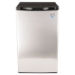 4.4 Cf Refrigerator, 19 1/2"w X 22"d X 33"h, Black/stainless