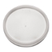 Plastic Lids for Foam Cups, Bowls and Containers, Flat, Vent