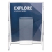 Stand-Tall Wall-Mount Literature Rack, Magazine, 9.13w X 3.2