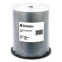 CD-R Printable Recordable Disc, 700 MB/80 min, 52x, Spindle,