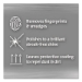 Stainless Steel Wipes, 1-Ply, 7 x 8, White, 30/Canister, 4 C