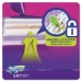 WetJet System Refill Cloths, 11.3" x 5.4", White, 24/Box, 4/