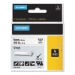 Rhino Permanent Vinyl Industrial Label Tape, 0.37" X 18 Ft,