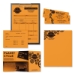 Color Paper, 24 lb Bond Weight, 8.5 x 11, Cosmic Orange, 500