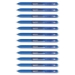 Inkjoy Gel Pen, Retractable, Medium 0.7 Mm, Blue Ink, Blue B