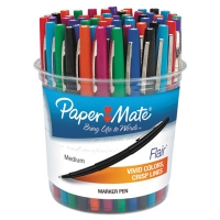 Point Guard Flair Felt Tip Porous Point Pen, Stick, Bold 1.4