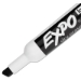 Low-Odor Dry-Erase Marker Value Pack, Broad Chisel Tip, Blac