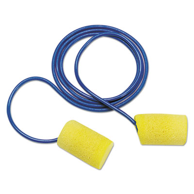 E-A-RClassic Earplugs, Corded, 29 dB NRR, One Size Fits Most