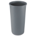 Untouchable Large Plastic Round Waste Receptacle, 22 gal, Pl