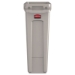 Slim Jim with Venting Channels, 23 gal, Plastic, Beige
